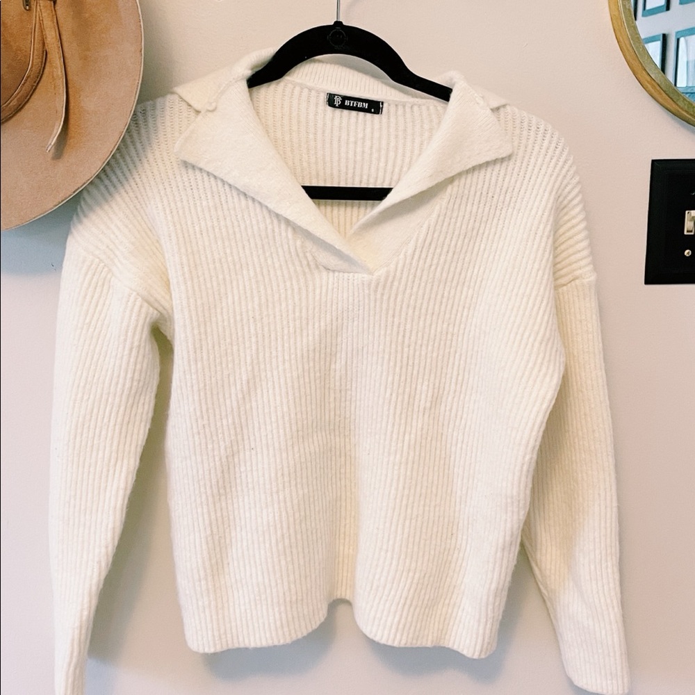 Ivory sweater
